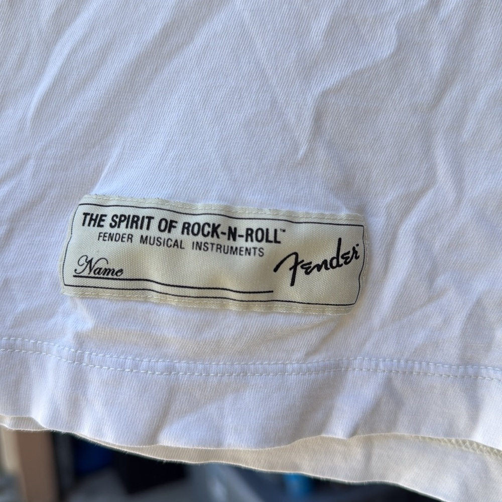 Fender × Japanese Brand × Rock Tees Fender - The Spirit Of Rock N Roll T Shirts - Picture 3 of 8